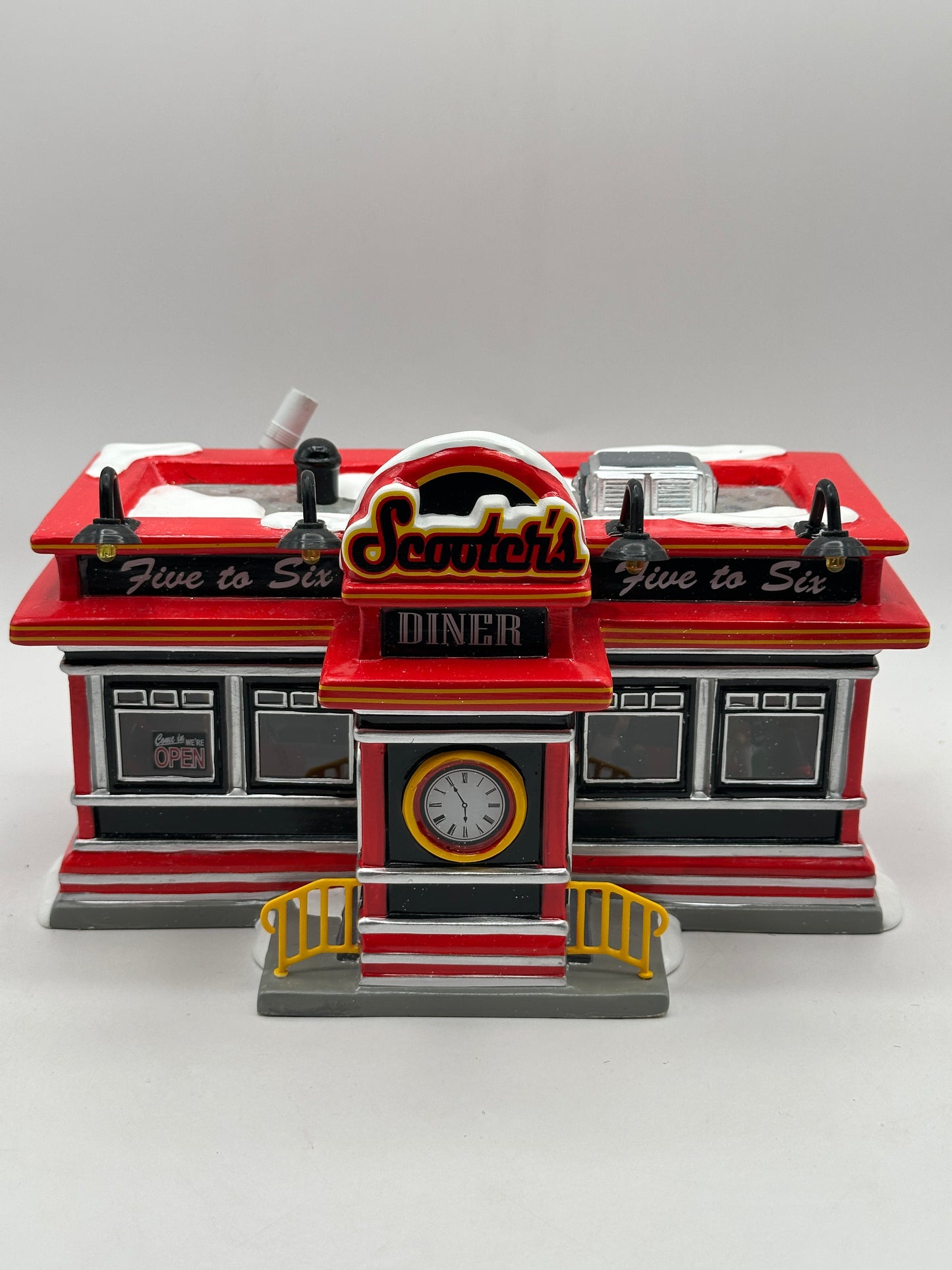 Department 56 - Scooter's Diner - Original Snow Village