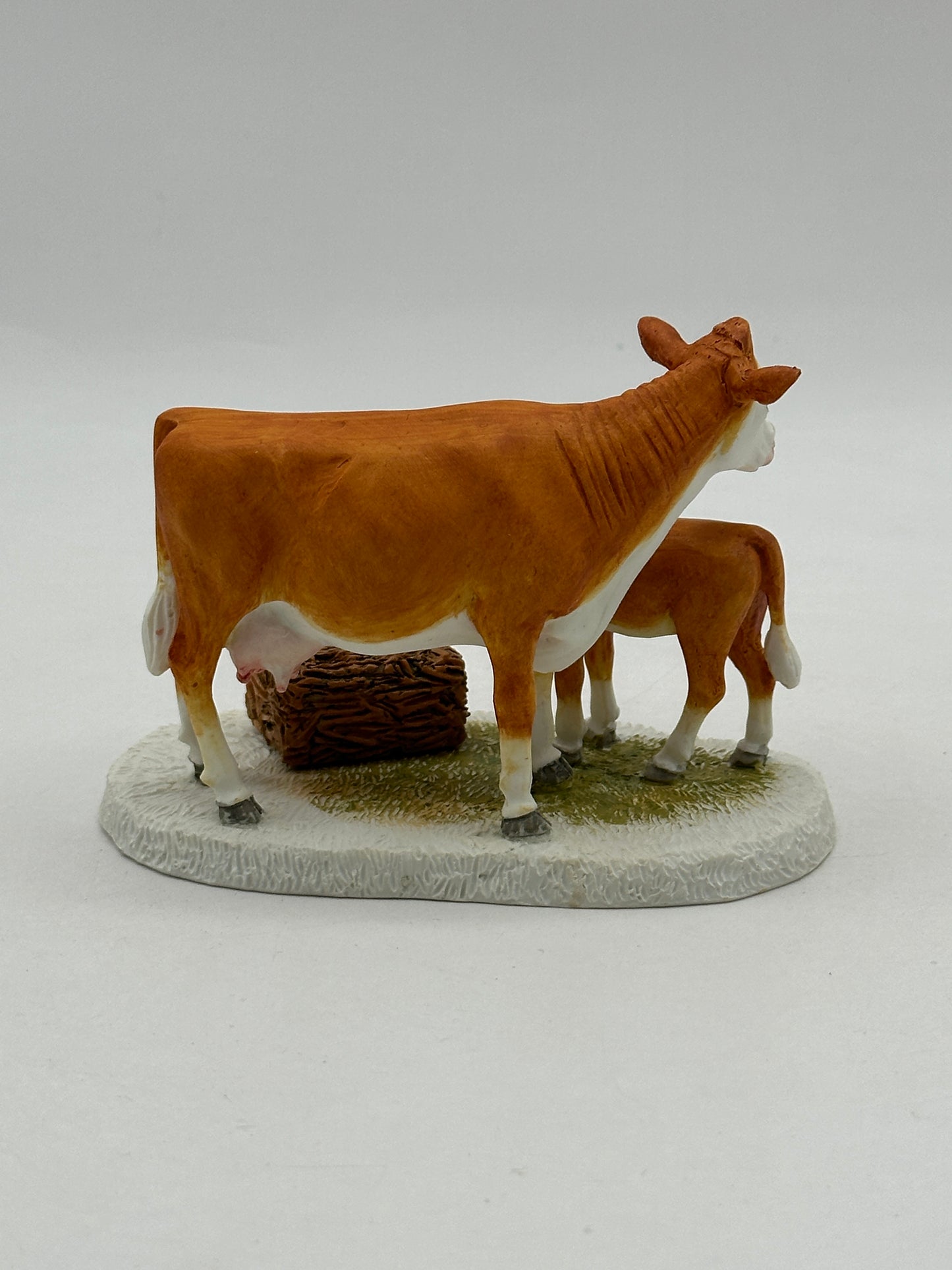 Department 56 - Mistletoe Farm Cow And Calf - Village Accessories