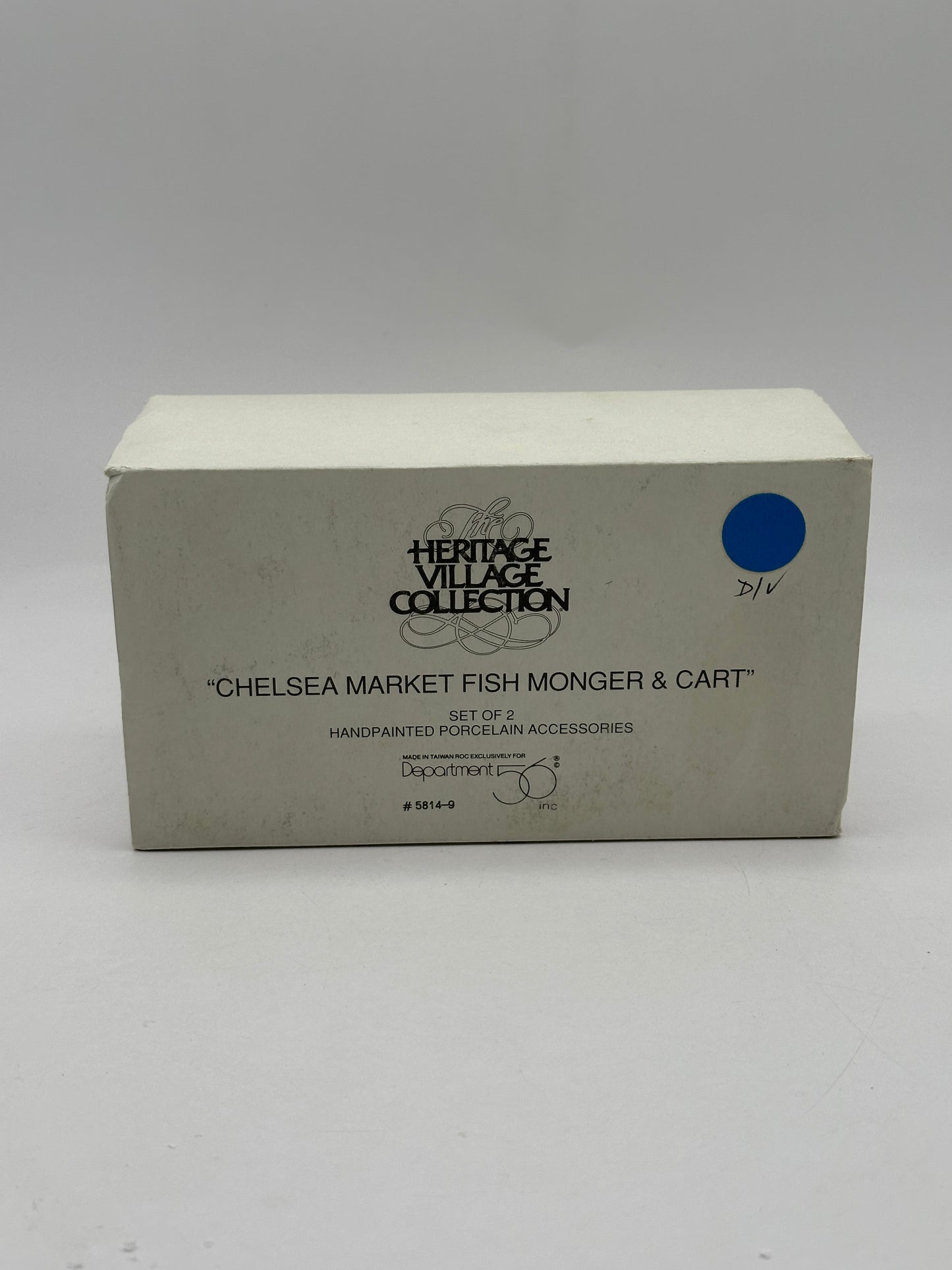 Department 56 - Chelsea Market Fish Monger & Cart - Dickens' Village