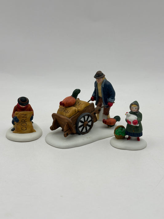 Department 56 - Harvest Seed Cart - New England Village
