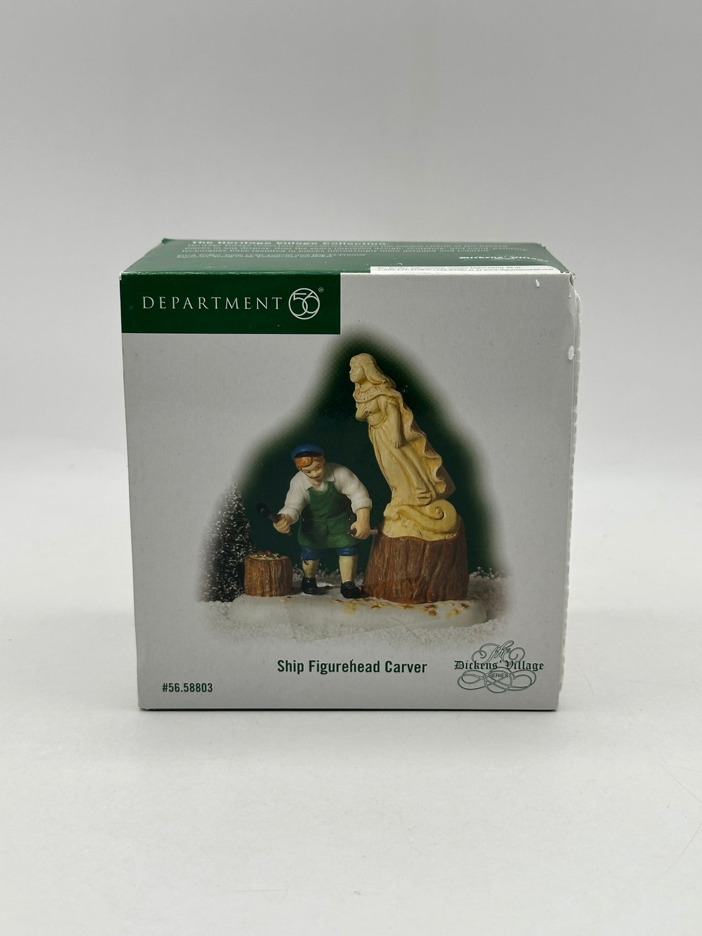 Department 56 - Ship Figurehead Carver - Dickens' Village