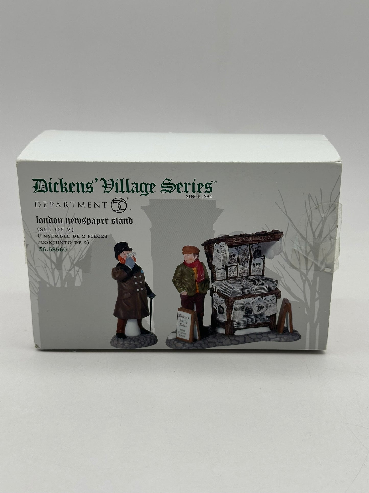 Department 56 - London Newspaper Stand - Dickens' Village