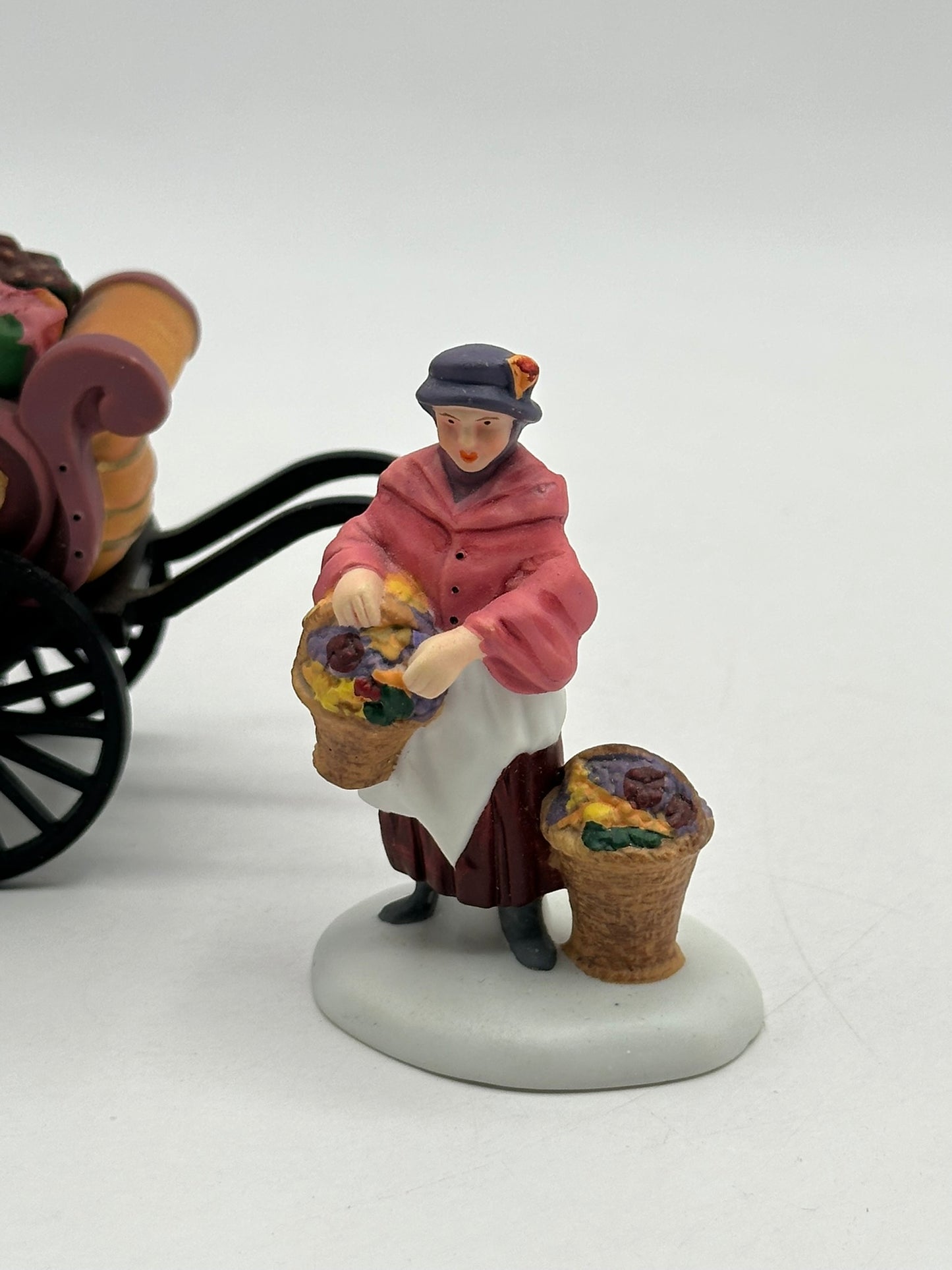 Department 56 - Chelsea Market Flower Monger & Cart - Dickens' Village