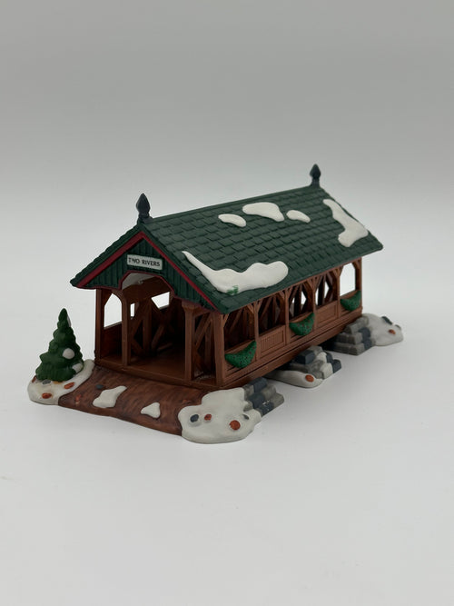 Department 56 - Two Rivers Bridge - New England Village