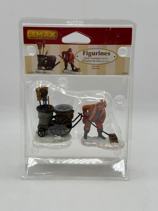 Title: Street Sweeper, Set Of 2 | Lemax