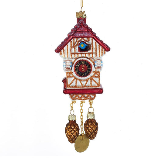 Kurt S. Adler - Cuckoo Clock Glass Ornament - Noble Gems™