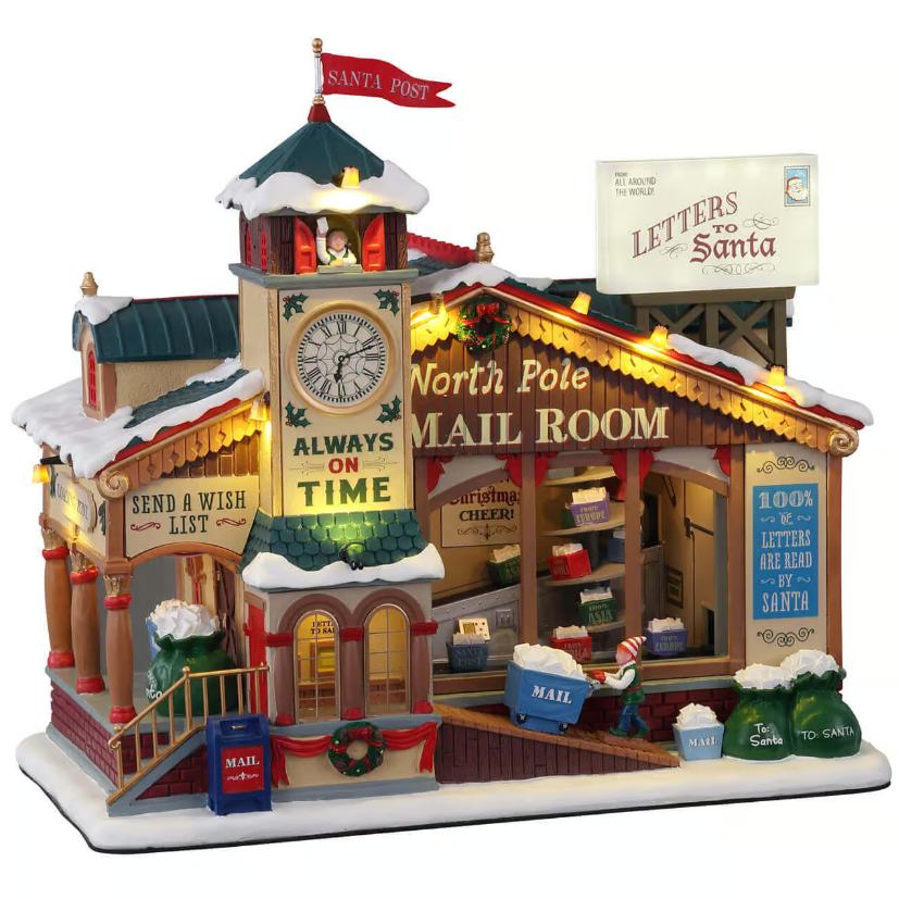 Lemax - North Pole Mail Room