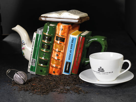 Carters of Suffolk - Books (Sherlock)  - Handmade Teapot