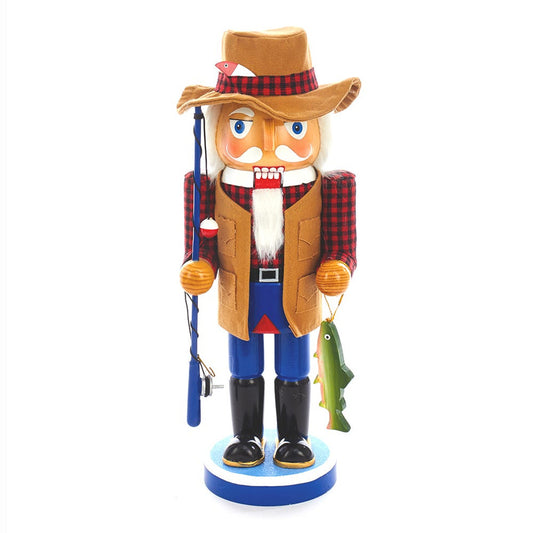 Kurt S. Adler Nutcracker - Fisherman 15"