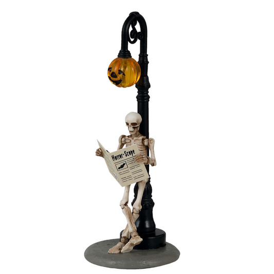 Lemax Spooky Town - Checking His Horrorscope