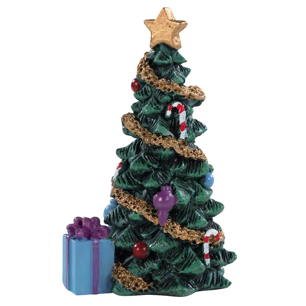 Lemax - Christmas Tree with Gift (Small)