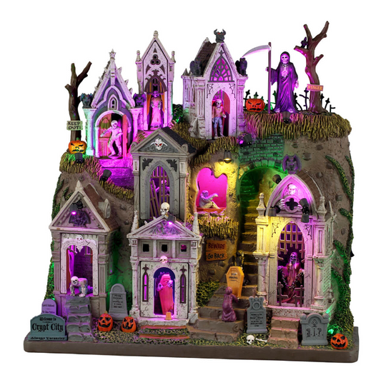 Lemax Spooky Town - Crypt City
