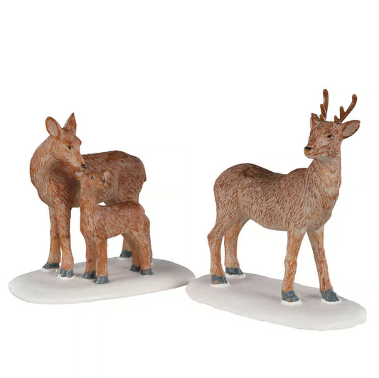 Lemax - Deer Family