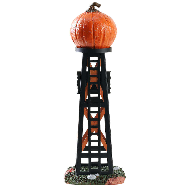 Lemax Spooky Town - Evil Pumpkin Water Tower